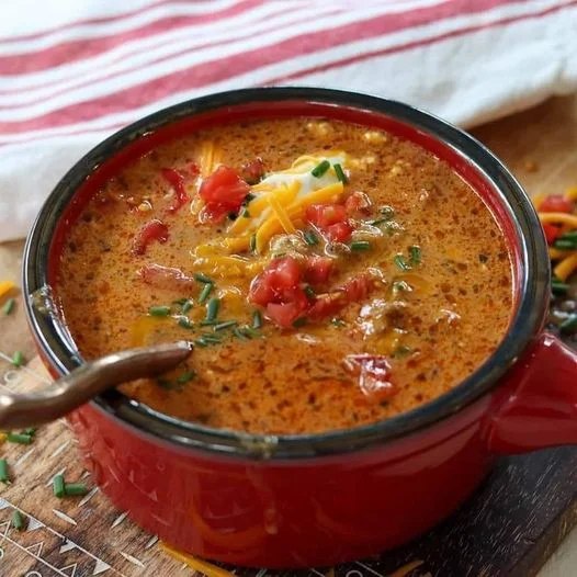 Instant Pot Creamy Beef Taco Soup – TrendsNews99