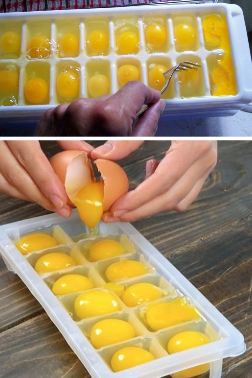 She puts the egg in an ice cube tray: brilliant trick to try – TrendsNews99