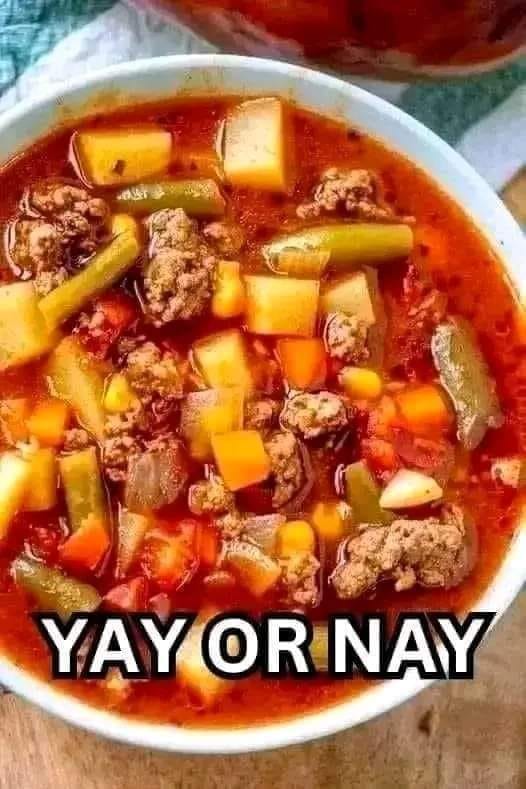 Ground Beef Vegetable Soup TrendsNews99